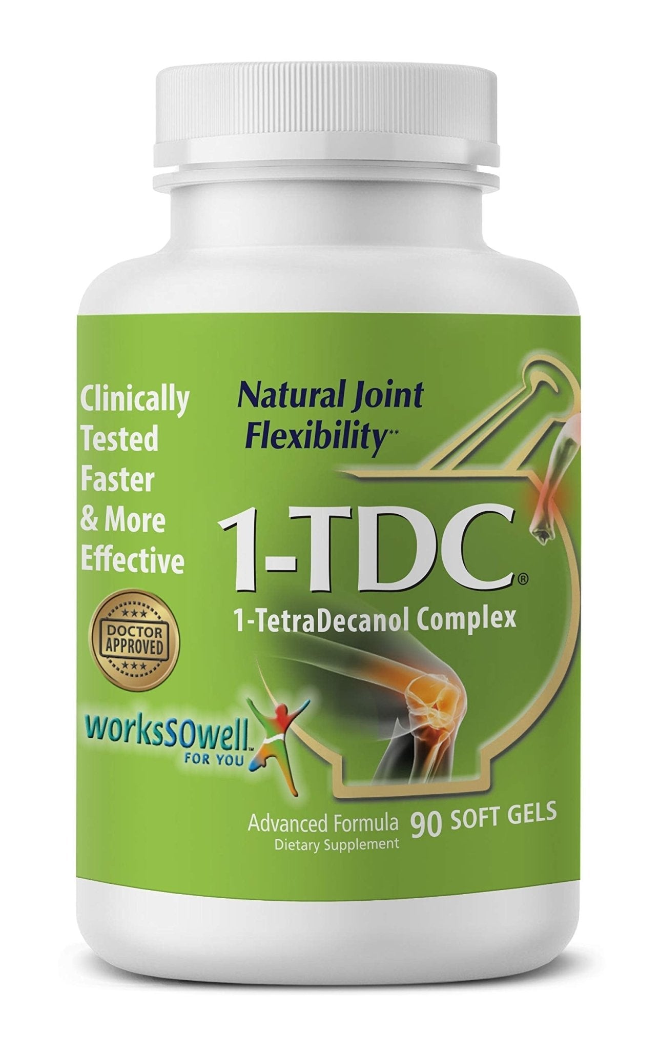 1-TDC Joint & Muscle Health 90 Gels and Joint & Muscle Relief Cream 4 oz Bundle - dailyvitalstore