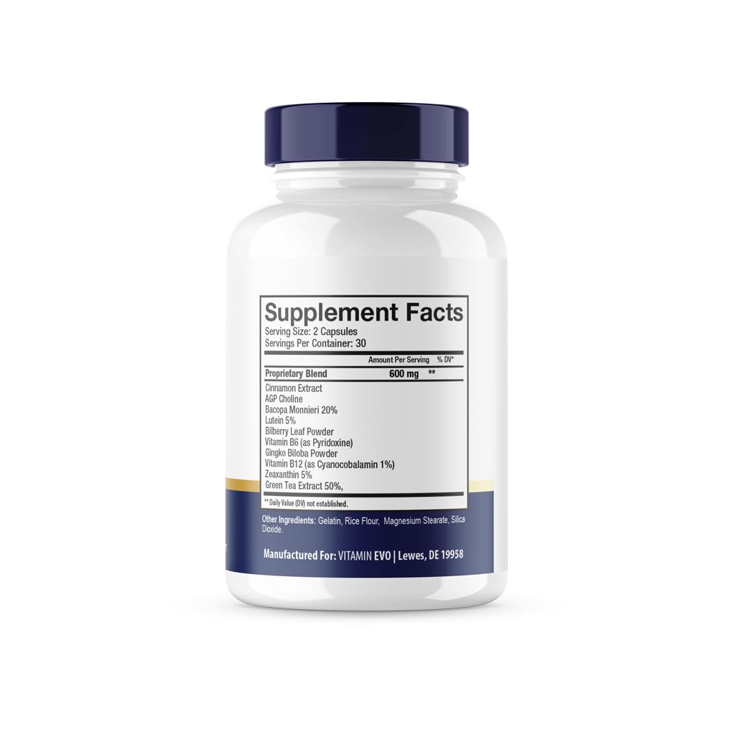 (2 Pack) Brain Defender Capsules, Official Brain Defender Support Supplement Pills, Brain Defender Cognitive Health Memory Advanced Formula, Braindefender Brain Support 2 Month Supply (120 Capsules) - dailyvitalstore