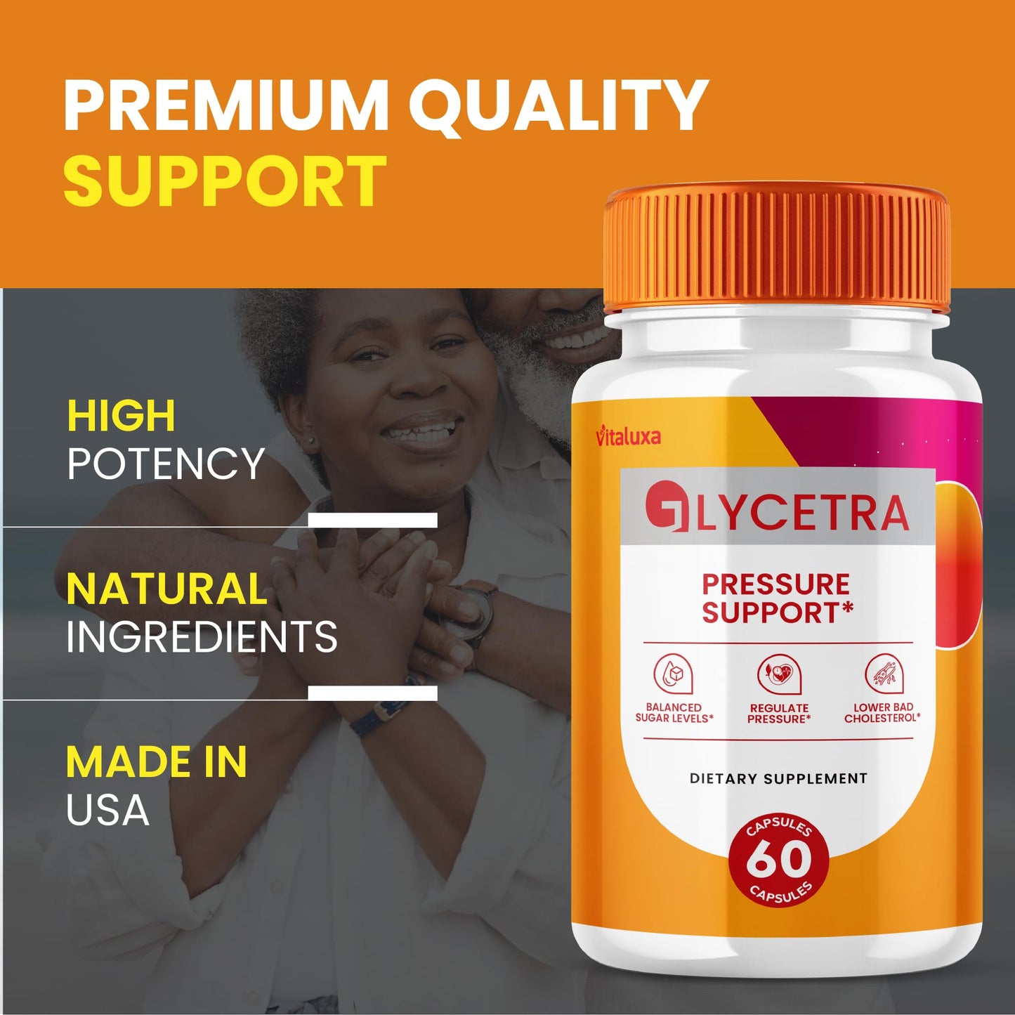 (2 Pack) Glycetra Capsules, Glycetra Blood Support Supplement Advanced Formula Premium Blend All Natural Balance Flow, Glicetra Pills Maximum Strength Glycogen Support Health Wellness Review (120 Ct) - dailyvitalstore