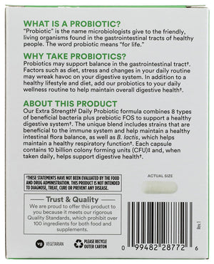365 by Whole Foods Market, Extra Strength Daily Probiotic 10 billion CFU, 30 ct - dailyvitalstore