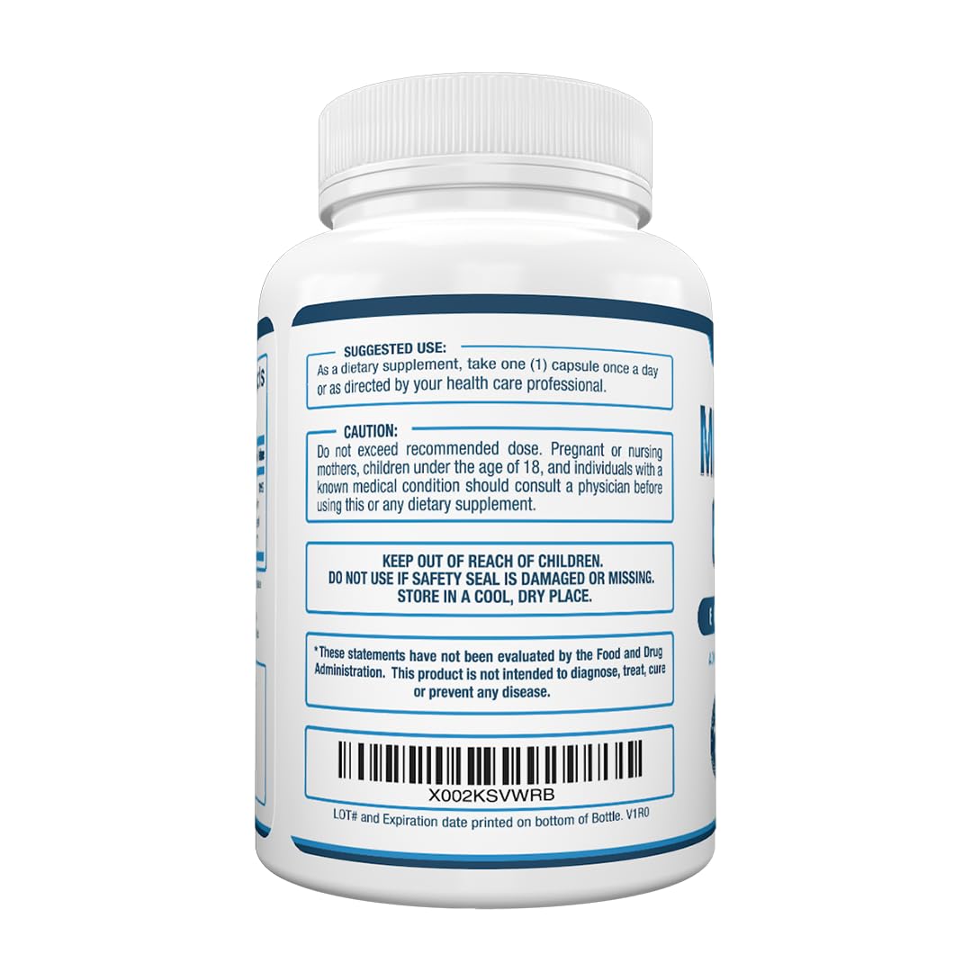Purely Optimal Magnesium Complex - 6 Forms Magnesium Glycinate, Citrate & Malate - Sleep Support, Stress Relief, Muscles, Heart Health & Relaxation - Magnesium Supplement for Women & Men, 120 Caps Purely Optimal buy supplements Au