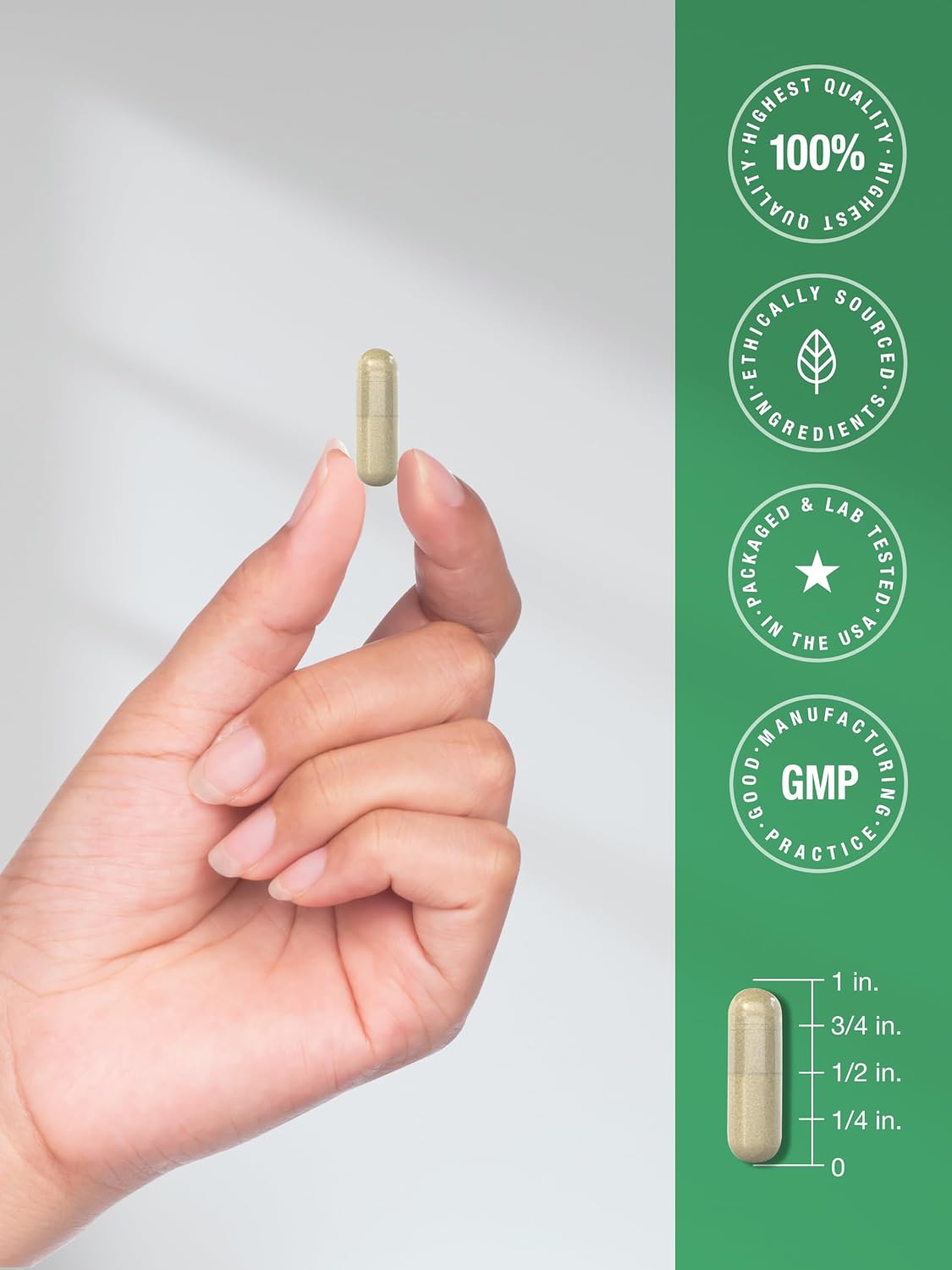 Horbäach Maca Root Capsules for Men and Women | 120 Pills | High Potency Extract | Non-GMO and Gluten Free Formula