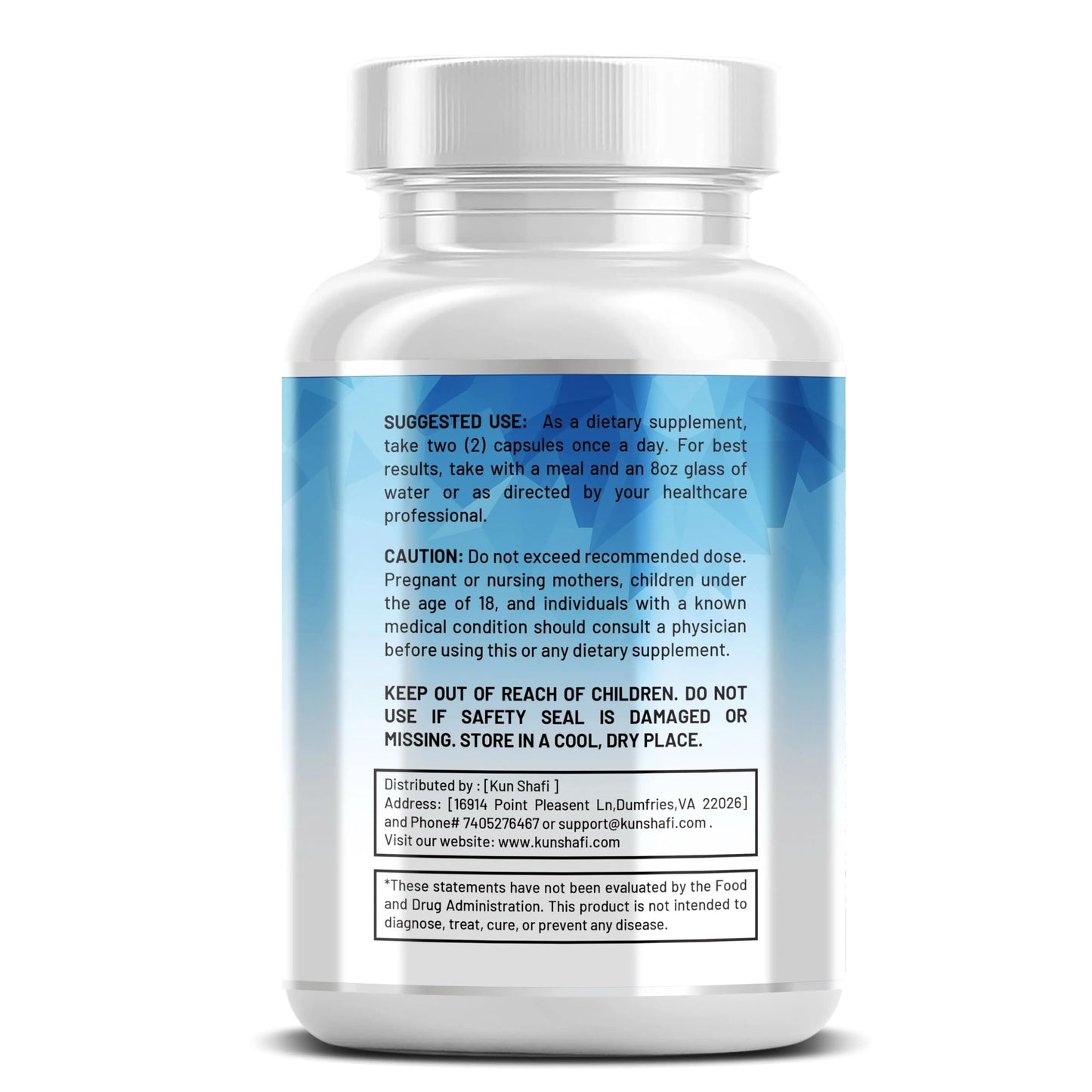 Kun Shafi Sea Moss Complex – with Black Seed Oil, Shilajit, Amla, Moringa, Turmeric, Ashwagandha & Burdock – Enriched with Vitamin C, D3, Chlorophyll, Manuka & Ginger – 60 Capsules Kun Shafi buy supplements Au