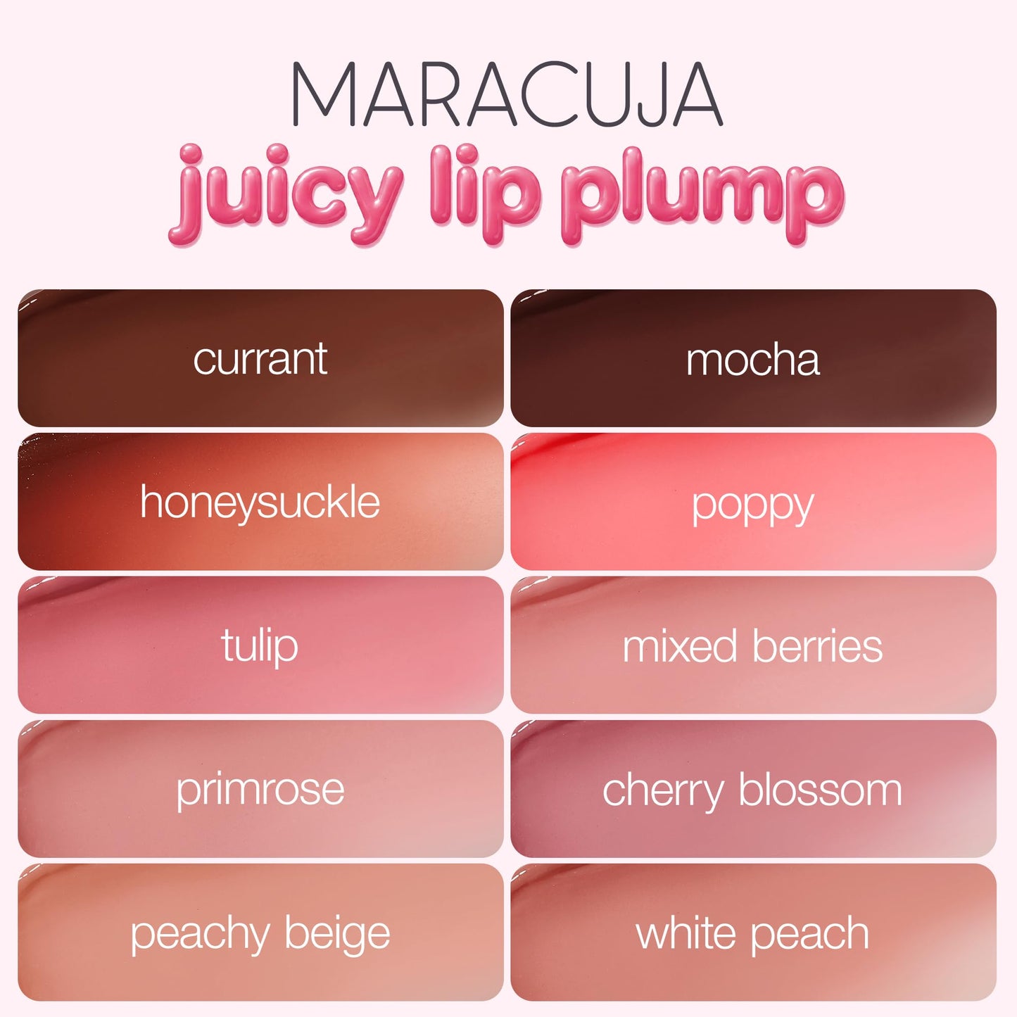tarte maracuja juicy lip plump – Hydrating & Volumizing Lip Plumper Gloss Balm with Nourishing Hyaluronic Acid, Plumps & Moisturizes, Vegan & Cruelty-Free, full size, honeysuckle