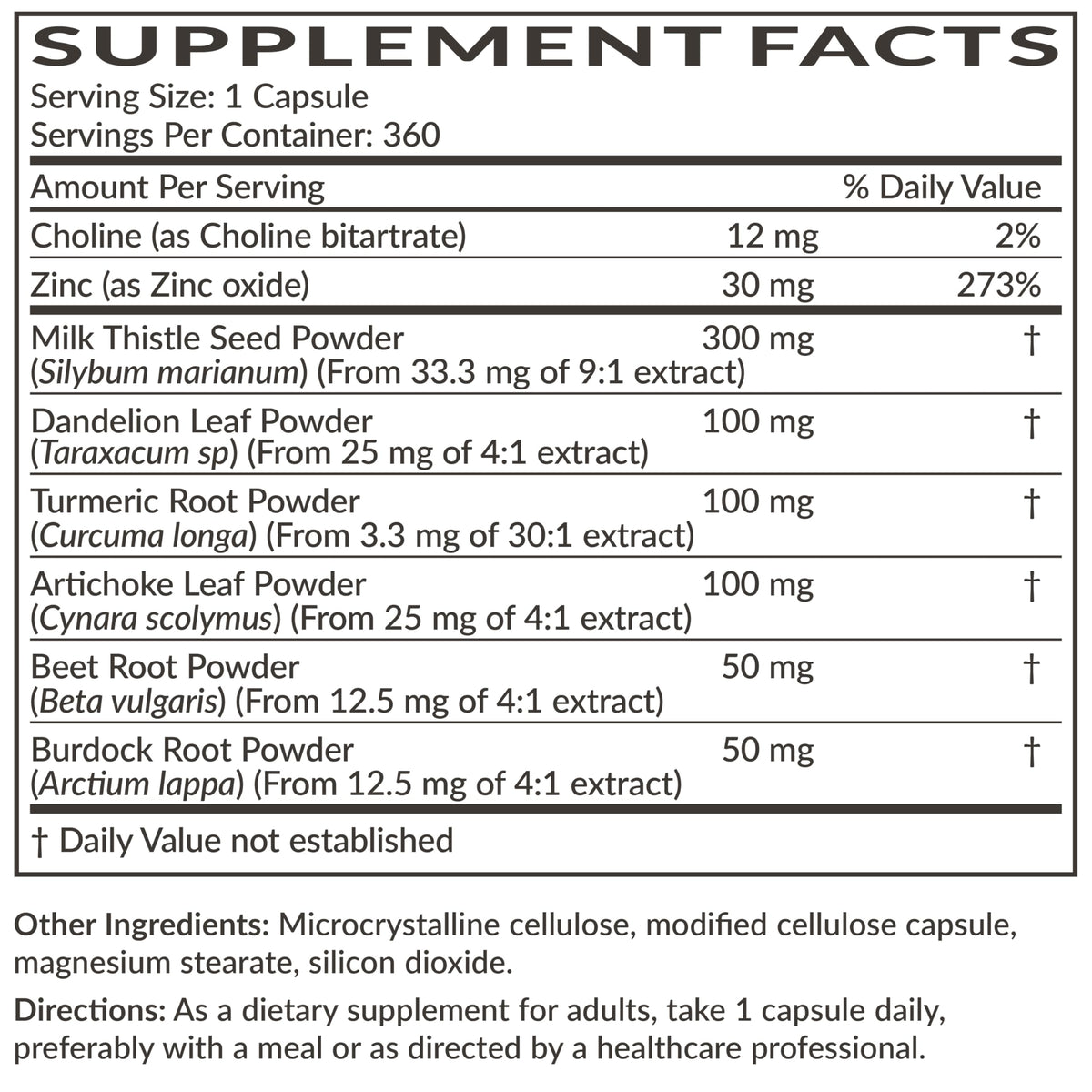 Futurebiotics Liver Detox Advanced Detox & Cleanse Formula Supports Healthy Liver Function with Milk Thistle, Dandelion Extract, Turmeric, Artichoke Leaf, & More, Non-GMO, 60 Vegetarian Capsules