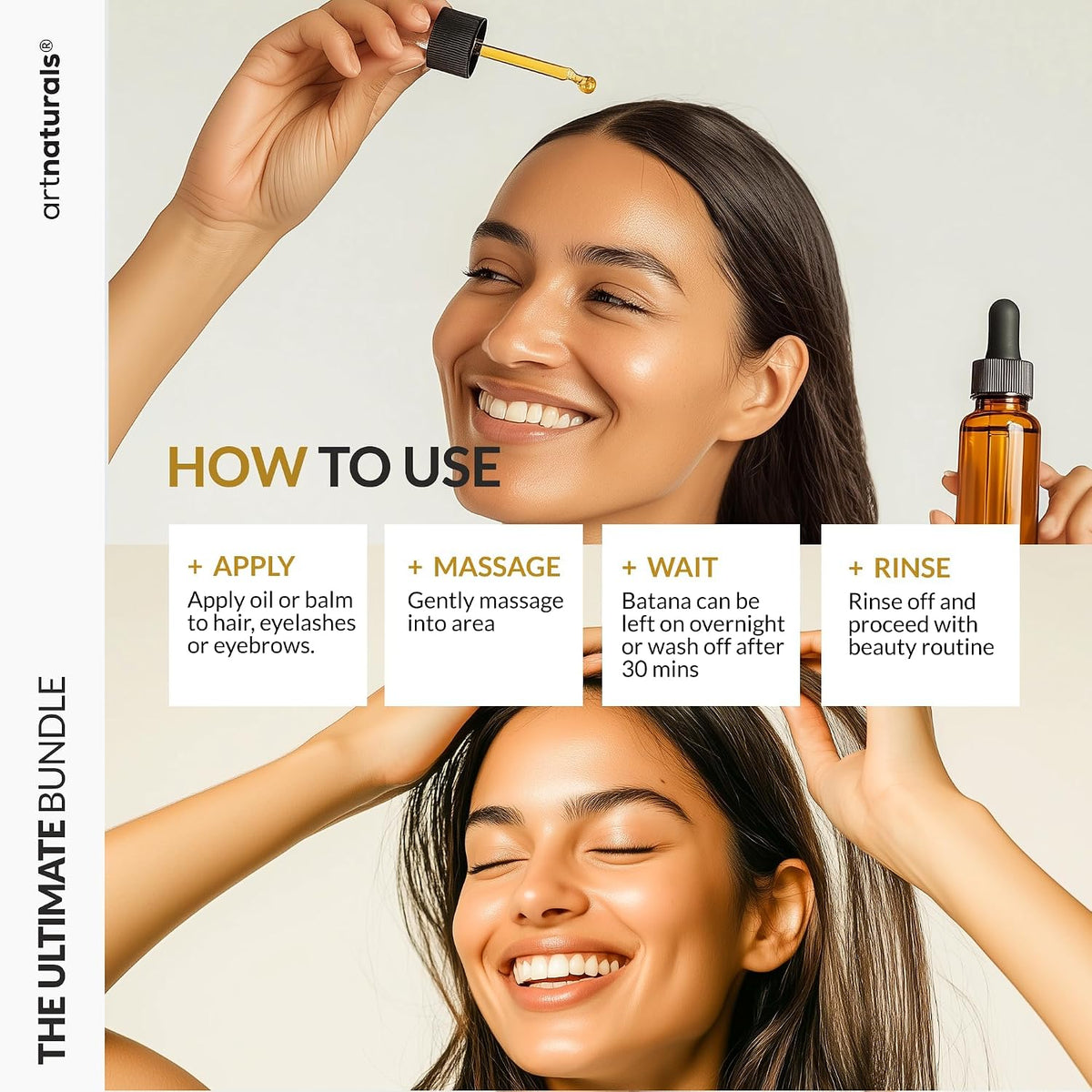 Artnaturals Batana Oil Hair Care Set, 4 Piece