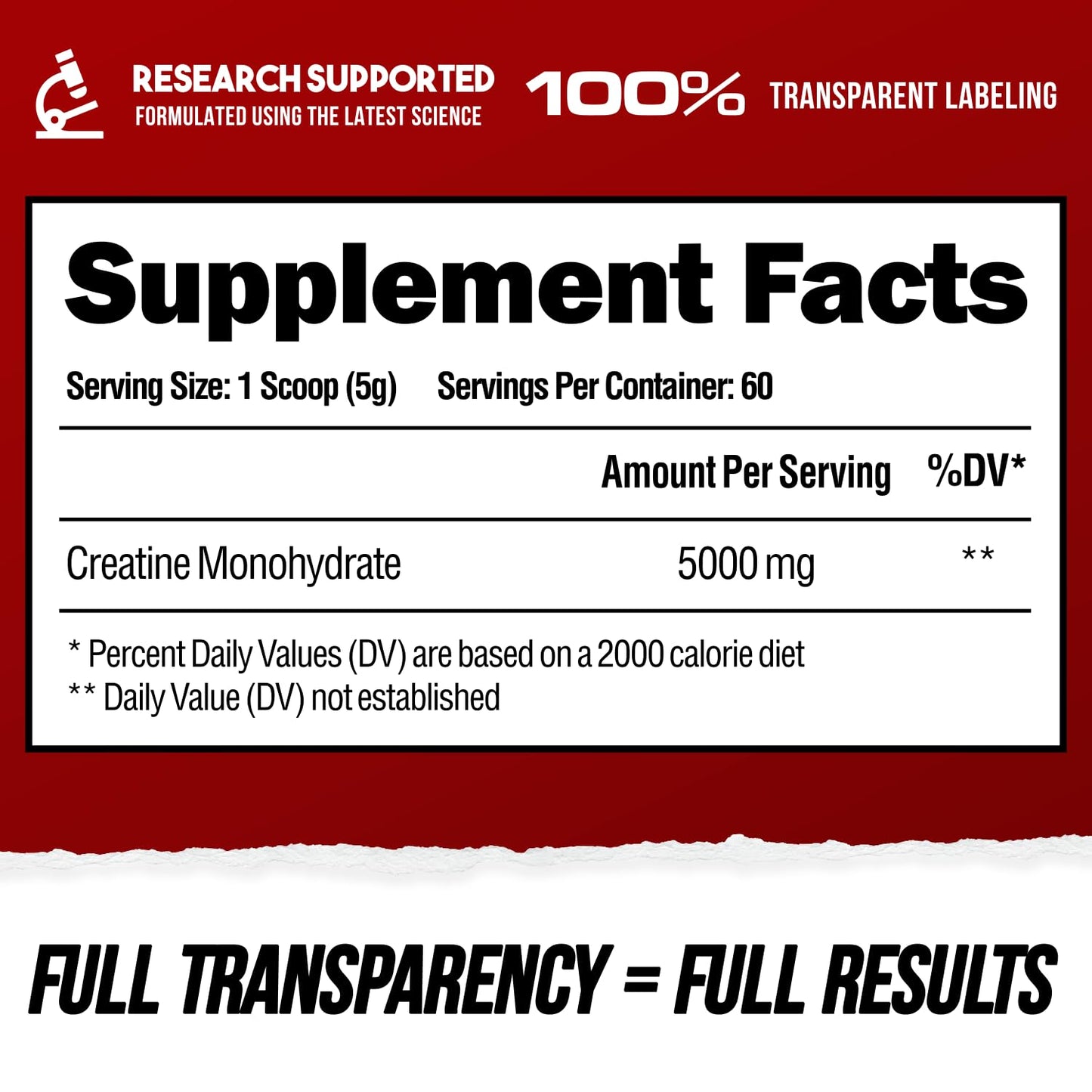 ALPHA LION Creatine Monohydrate Powder, 5000mg Per Serving (5g), Supports Muscle Strength, Power, Athletic Performance, Pure Creatina Monohydrata - dailyvitalstore