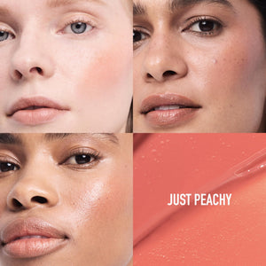 bareMinerals Gen Nude Dew in One Cheek & Lip Stick - Just Peachy - dailyvitalstore