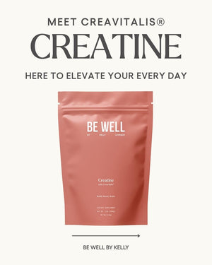 Be Well by Kelly Creatine with Creavitalis, Dietary Supplement, 1lb (450g), 90 Servings Build. Boost. Brain. - dailyvitalstore