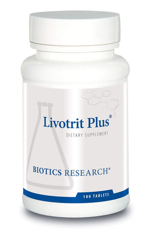 Biotics Research Livotrit Plus Liver Cleanse and Detox Support Supplement Natural Non GMO Herbal Blend with Milk Thistle 180 Tablets - dailyvitalstore