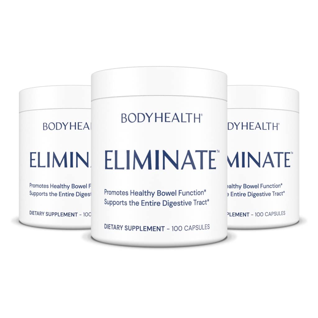 BodyHealth Intestinal Cleanse - Eliminate, Colon Cleanser Detox, Gentle Laxative Pills and Bowel Flush Constipation Relief for Adults, Body Cleanse for Colon Health - dailyvitalstore