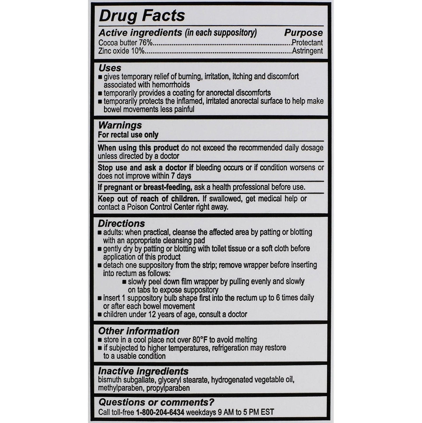 Calmol 4 Hemorrhoidal Suppositories with Soothing Natural Ingredients, 24 Count - dailyvitalstore