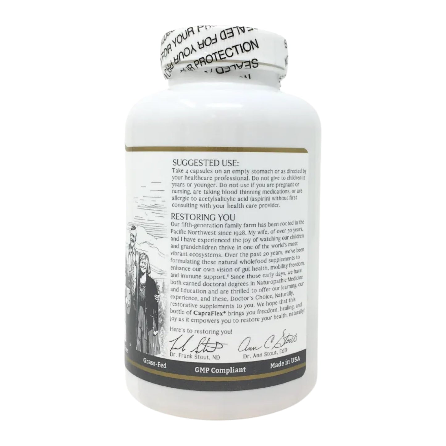 CapraFlex by Mt. Capra | Bone and Joint Support Supplement with Chicken Collagen, Hyaluronic Acid, Turmeric, and Herbs for Joint Vitality | 30 Servings - 120 Capsules - dailyvitalstore