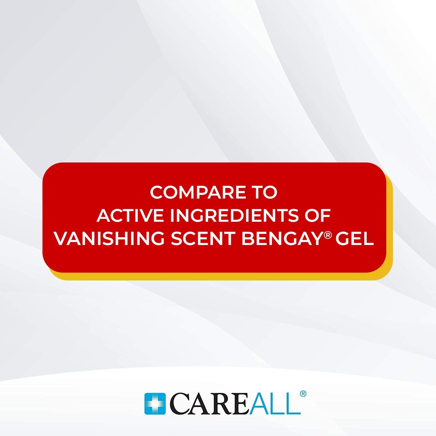 CareAll Muscle & Joint Vanishing Scent Gel, 3.0 oz. (3 Pack), Non-Greasy, Pain Relief Gel for Muscle, Back and Minor Arthritis, Topical Analgesic, 2.5% Menthol - dailyvitalstore