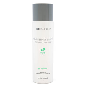 CariFree Maintenance Rinse, Mint Flavored, Anti-Cavity Fluoride Mouthwash, Dentist Recommended, Prevents Oral Decay, Freshens Breath, Alcohol-Free, - dailyvitalstore