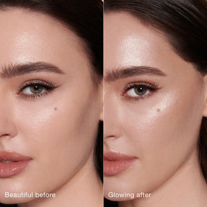 Charlotte Tilbury Beauty Light Wand Liquid Highlighter Makeup - Soft-Focus Highlighter & Blush for Cheeks - Pearlescent, Weightless Radiant Finish - Spotlight - dailyvitalstore
