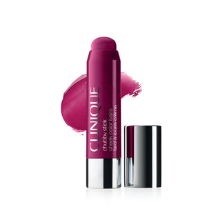Clinique Chubby Cream Blush Stick Cheek Colour Balm | Blush For Cheeks | Long Lasting + Buildable | Create A Healthy Looking Glow | Perfect For Travel, Very Violet - dailyvitalstore
