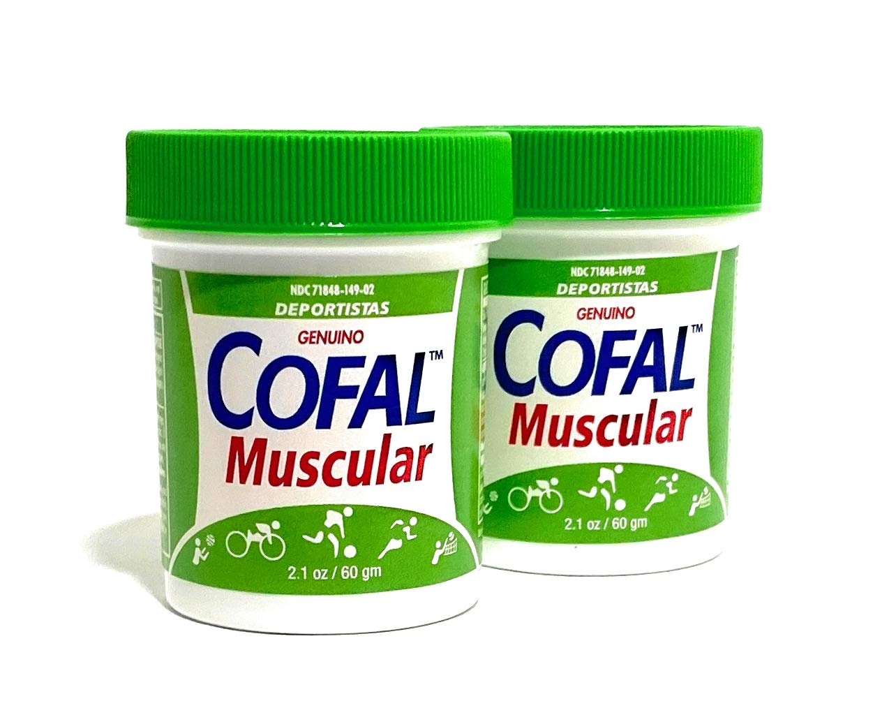 Cofal Muscular Fuerte Cream - 2.1 Oz - 2 Pack - dailyvitalstore