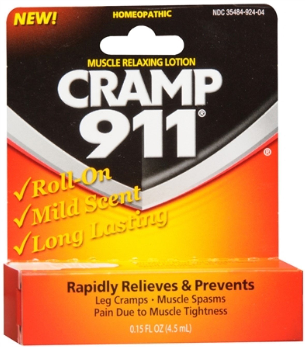 Cramp 911 Muscle Relaxing Roll-On Lotion 4.50 mL (Pack of 6) - dailyvitalstore