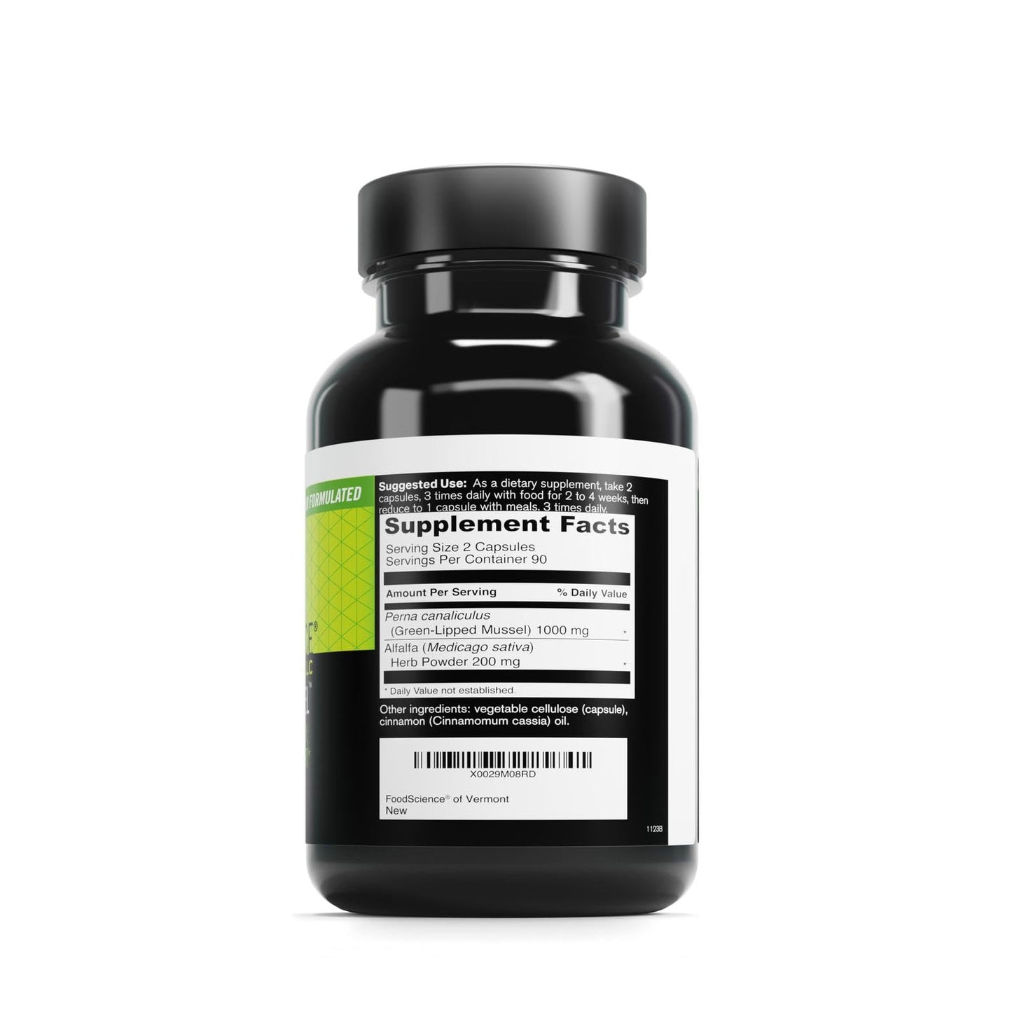 DAVINCI FoodScience of Vermont Sea Mussel, Green-Lipped Mussel Joint Supplement Capsules, 180 Count - dailyvitalstore