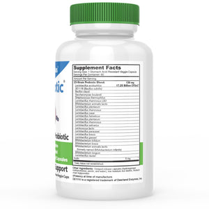DrFormulas' Best Probiotics for Women & Men | Nexabiotic Multi Probiotic with Saccharomyces Boulardii, Lactobacillus Acidophilus, B. infantis, Prebiotic 60 Count Capsules (Not Pearls) - dailyvitalstore