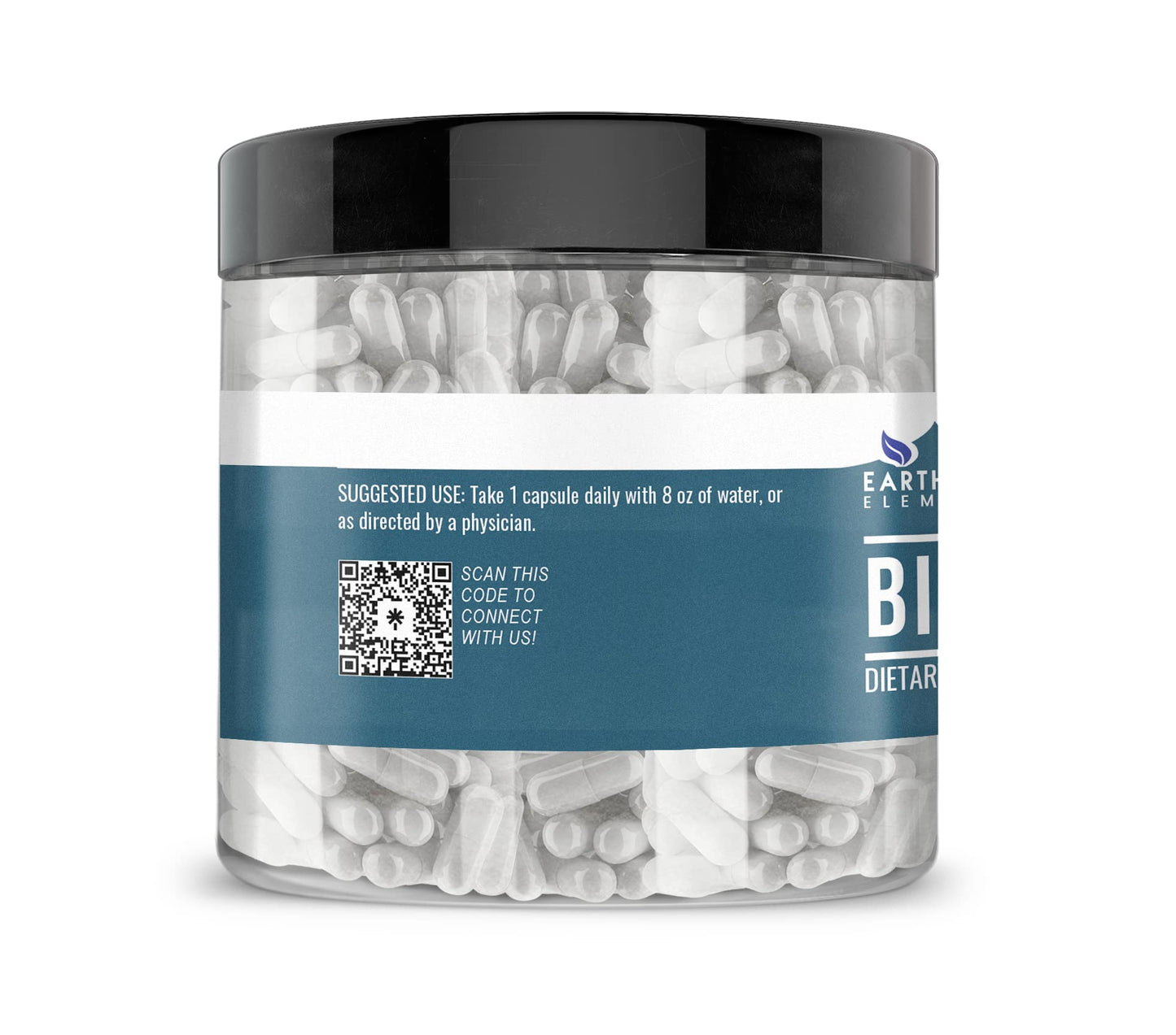 Earthborn Elements Bicarb Blend 200 Capsules, Pure & Undiluted, No Additives - dailyvitalstore