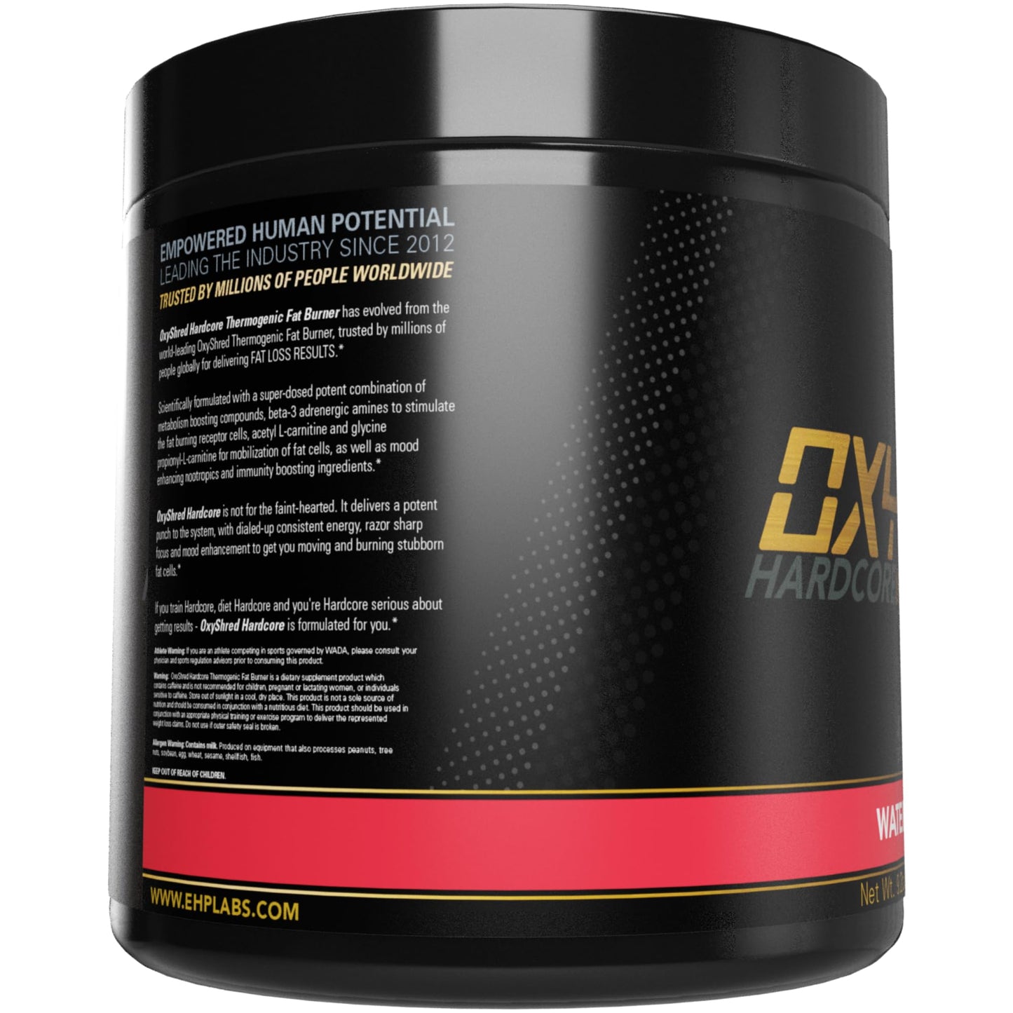 EHP Labs OxyShred Hardcore Super Dosed Pre Workout Powder - Preworkout Powder with L Glutamine & Acetyl L Carnitine, Energy Boost Drink - 275mg of Caffeine - dailyvitalstore