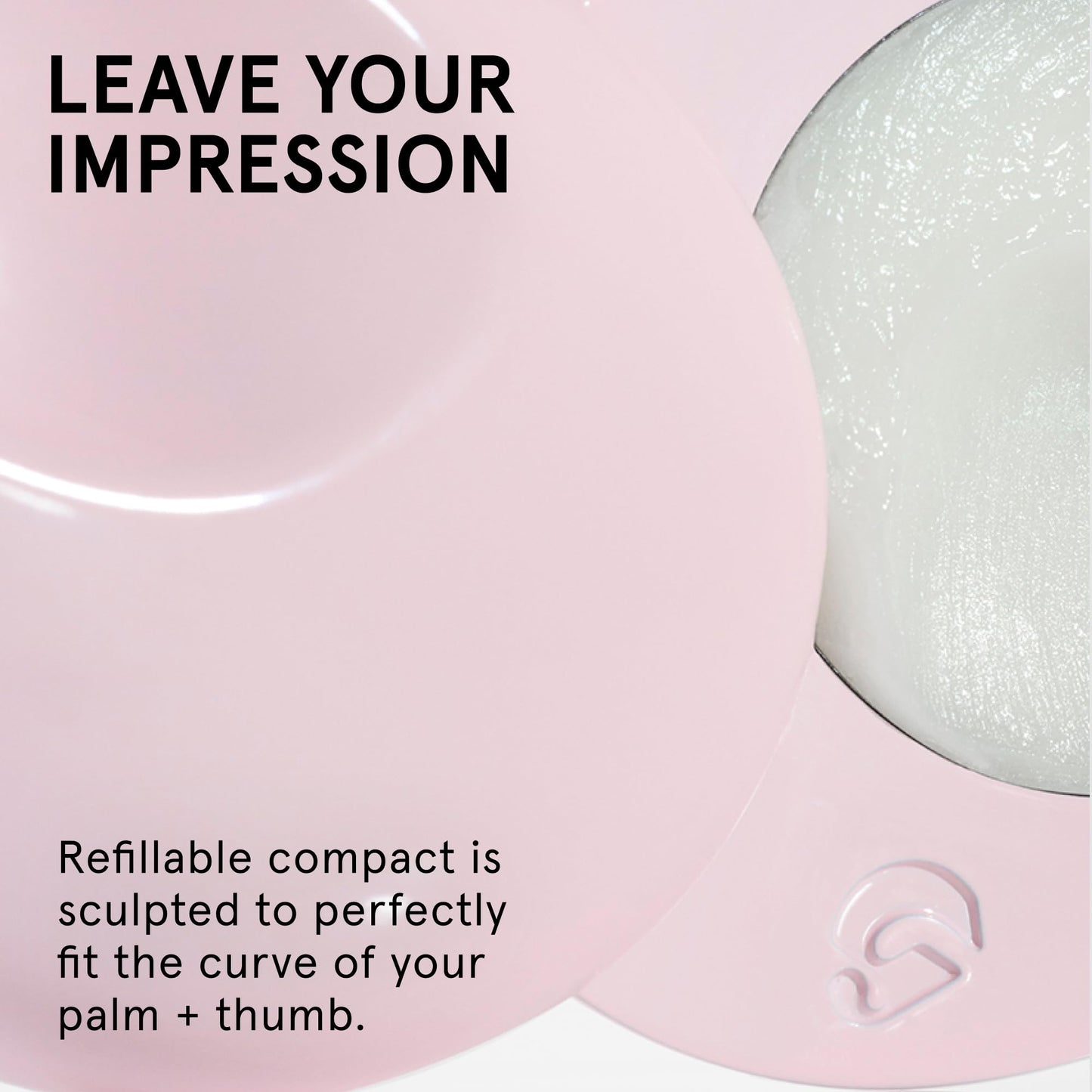 Glossier You Solid Perfume - Unisex Fragrance for Women & Men in Refillable Compact, Alcohol-Free Balm Melts Into Skin - Buildable Warm & Spicy Scent Pink Pepper, Iris, Ambrox - Travel-Friendly, 3g - dailyvitalstore