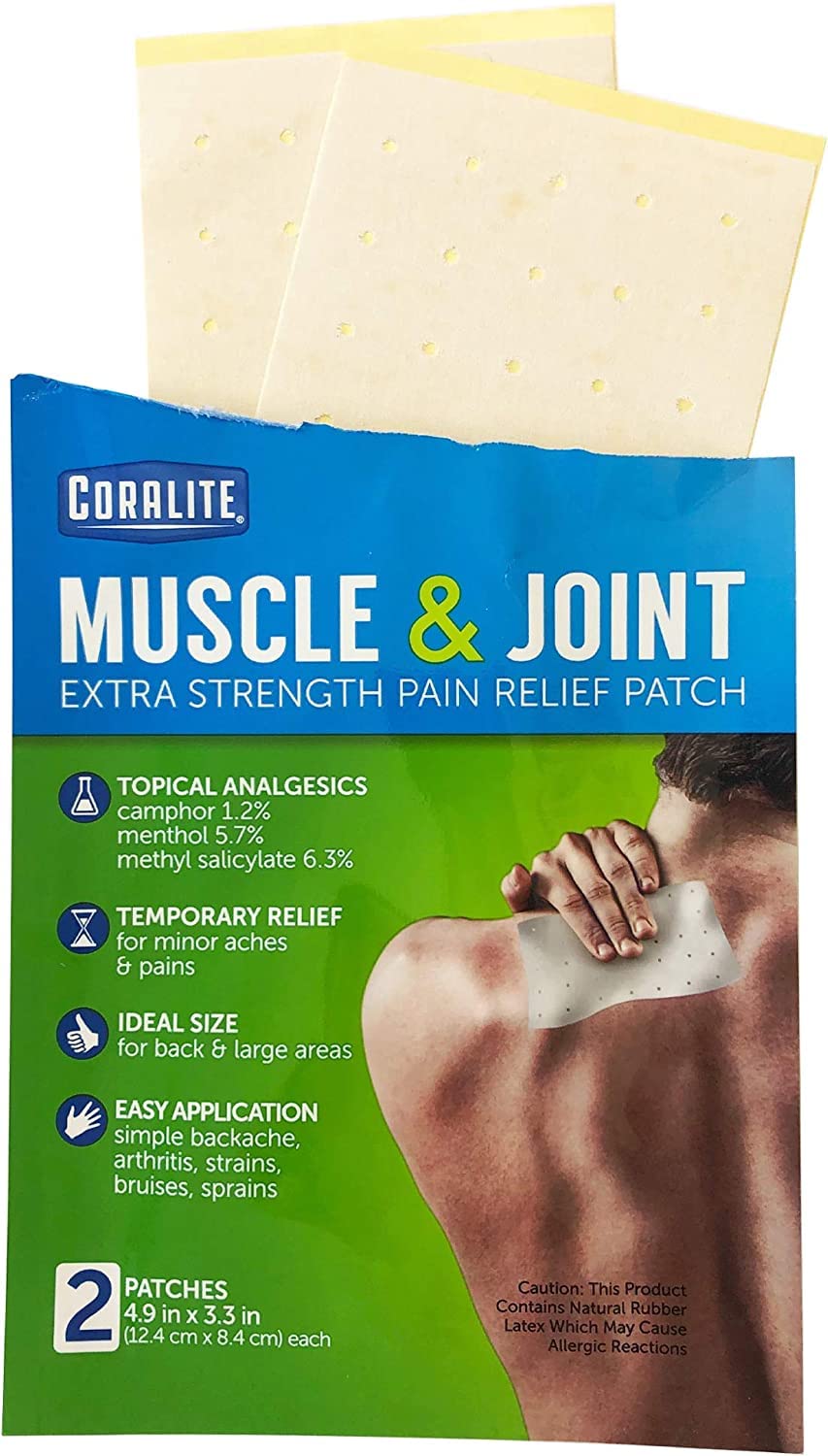 Great Lakes Wholesale 8070790155 2Ct Heat Pain Patch Health Products - dailyvitalstore