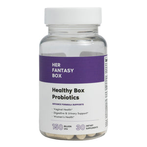 Her Fantasy Box | Healthy Box | Vaginal Probiotics for Women – Prebiotics + Advanced Lactobacillus Blend – Supports Natural Hormonal Balance – Feminine Health Support with Cranberry & D-Mannose - dailyvitalstore