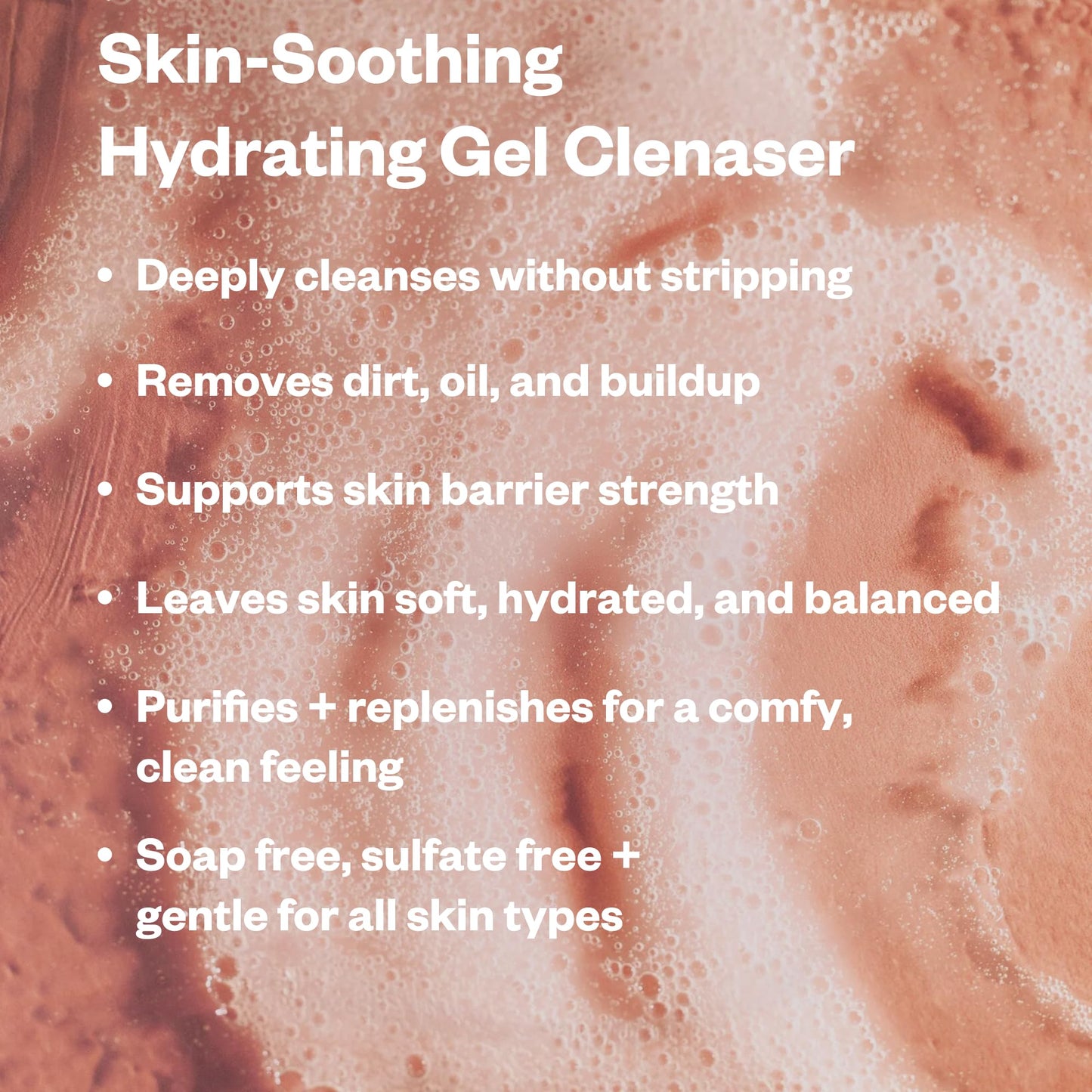 Kosas Plump + Juicy Comfy Clean Gel Cleanser –Hydrating Face Wash for All Skin Types, Deep Clean & Moisturize, Soap & Sulfate Free, with Hyaluronic Acid, Panthenol & Beta Glucan - dailyvitalstore