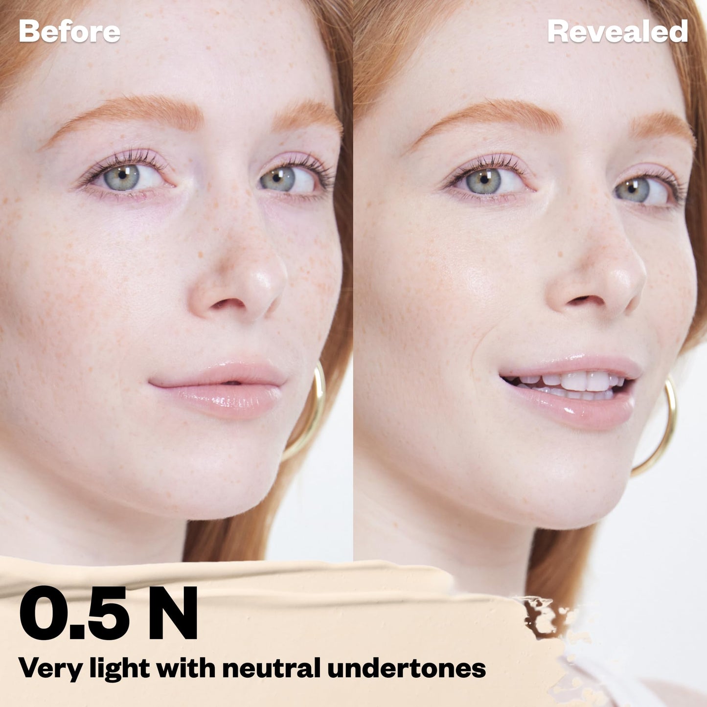 Kosas Revealer Concealer – Medium Coverage Hydrating Under Eye & Face Concealer with Hyaluronic Acid, Tone 0.5 N - dailyvitalstore