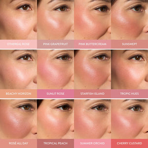 LAURA GELLER NEW YORK Baked Blush-n-Brighten for Mature Skin - 04 Cherry Custard - Powder Blush Won't Settle into Fine Lines - Buildable Natural Finish – Longlasting Formula - Made in Italy - dailyvitalstore