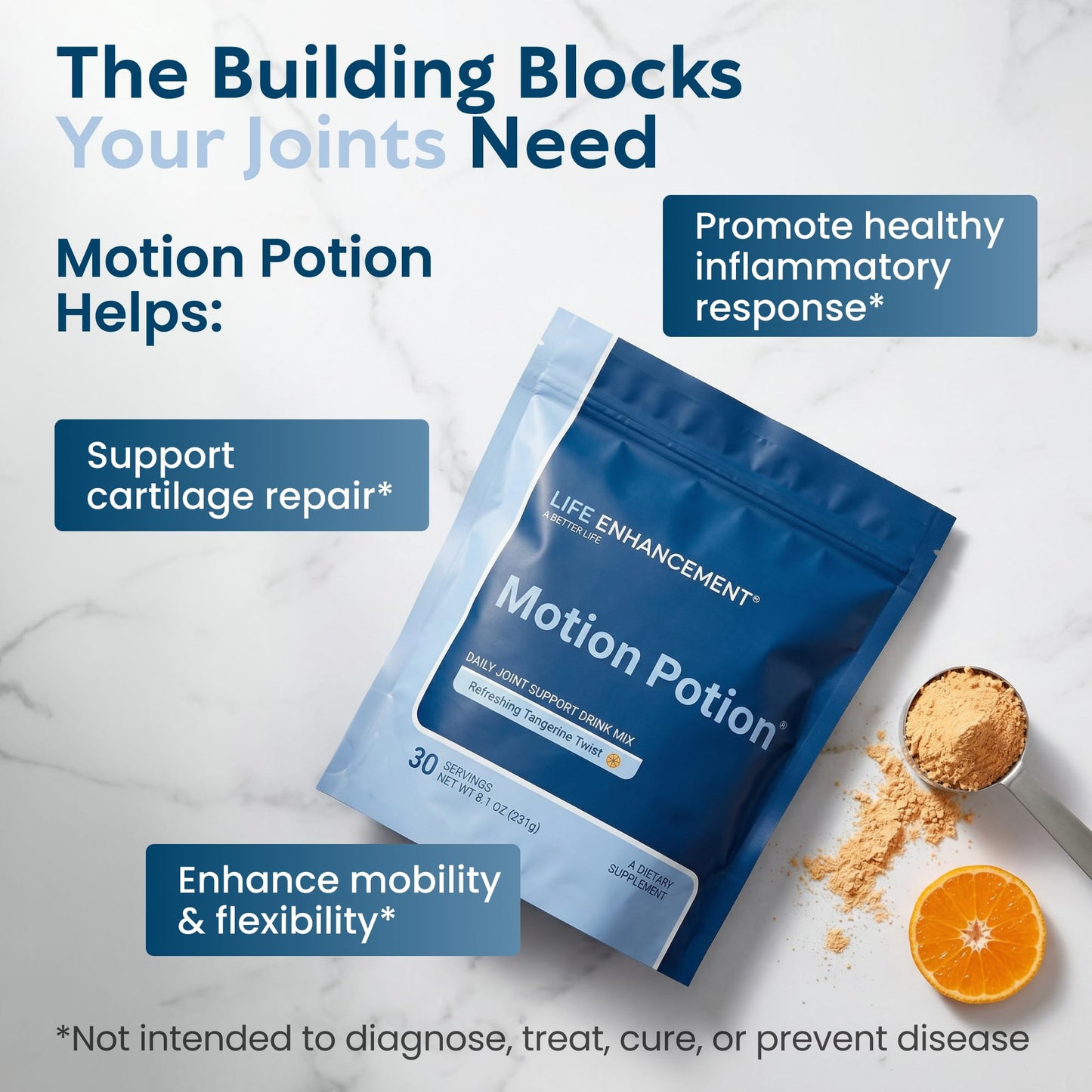 Life Enhancement Motion Potion Joint Support Drink Supplement - dailyvitalstore
