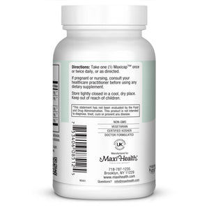 Maxi Health Livamax - Liver Formula - with Milk Thistle and Dandelion Root - 120 Capsules - Kosher - dailyvitalstore