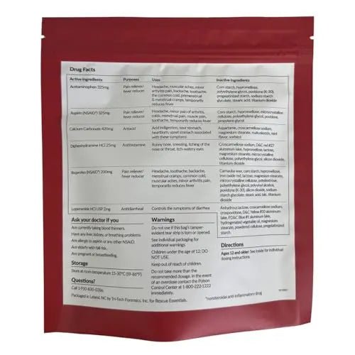 MEDICATIONS Unit DOSE Pack by RESCUE ESSENTIALS - dailyvitalstore