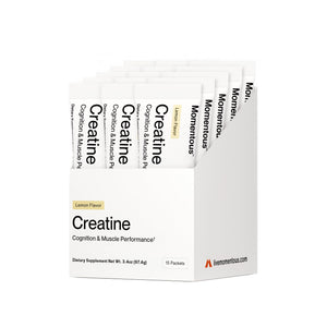 Momentous Creatine Lemon Monohydrate Powder - Creatine Powder - Supports Strength, Lean Muscle, & Recovery for Men & Women - NSF Certified for Sport - 6.49 g per Serving - 15 Servings - dailyvitalstore