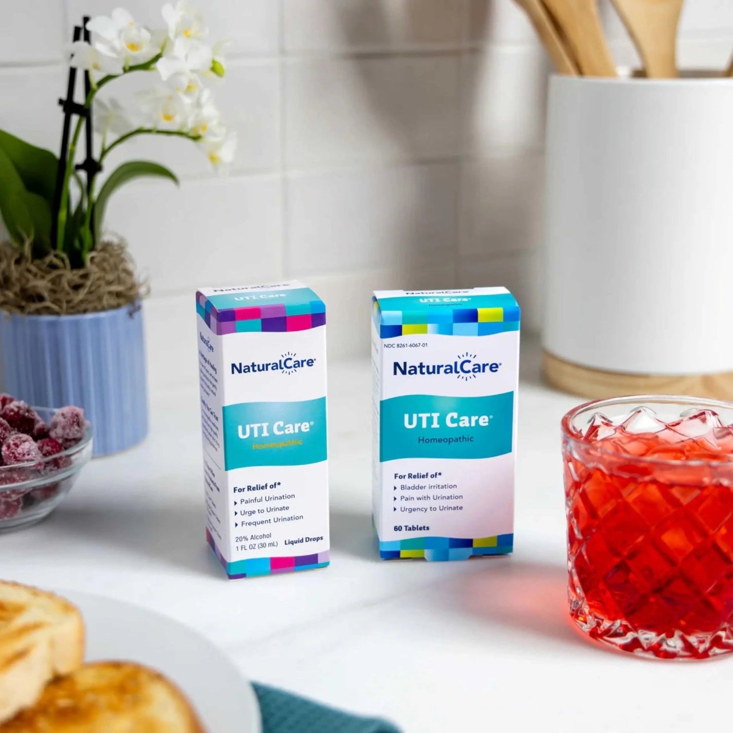 NaturalCare UTI Care Tablets - Fast-Acting Relief for Urinary Tract Infection, 60 Count - dailyvitalstore