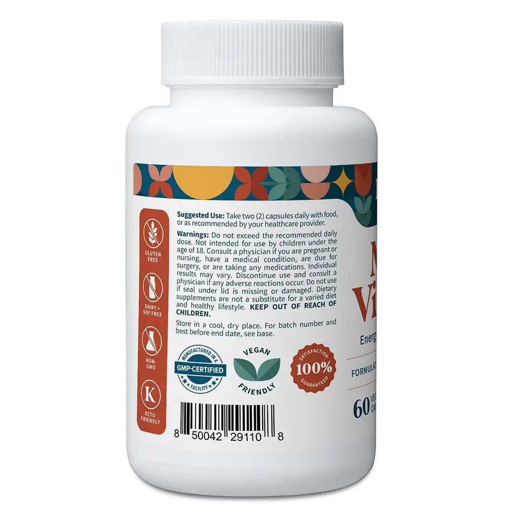 Pattern Wellness Multivitamin for Men & Women – Vitamin A, B, C, D, E – Supports Energy & Wellness – Whole Body Health - dailyvitalstore