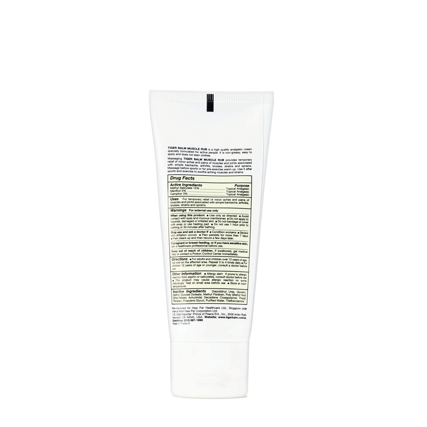 Prince of Peace Tiger Balm Muscle Rub - dailyvitalstore