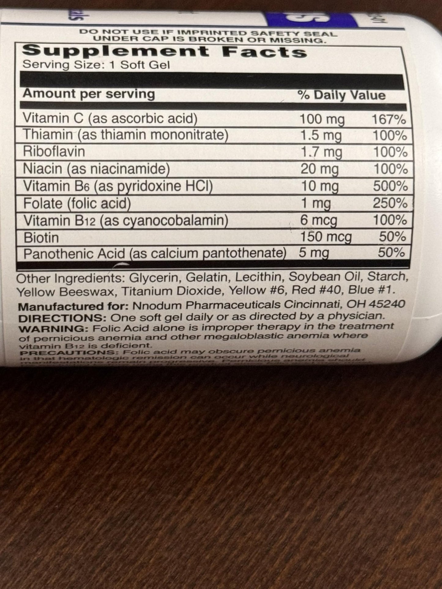 Reno Cap Softgel Capsules, Botanical Blend Formula, 60 Count - dailyvitalstore
