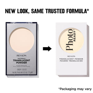 Revlon PhotoReady Blurring Face Powder, Longwear, Flawless Finish, Packaging May Vary, 001 Translucent - dailyvitalstore