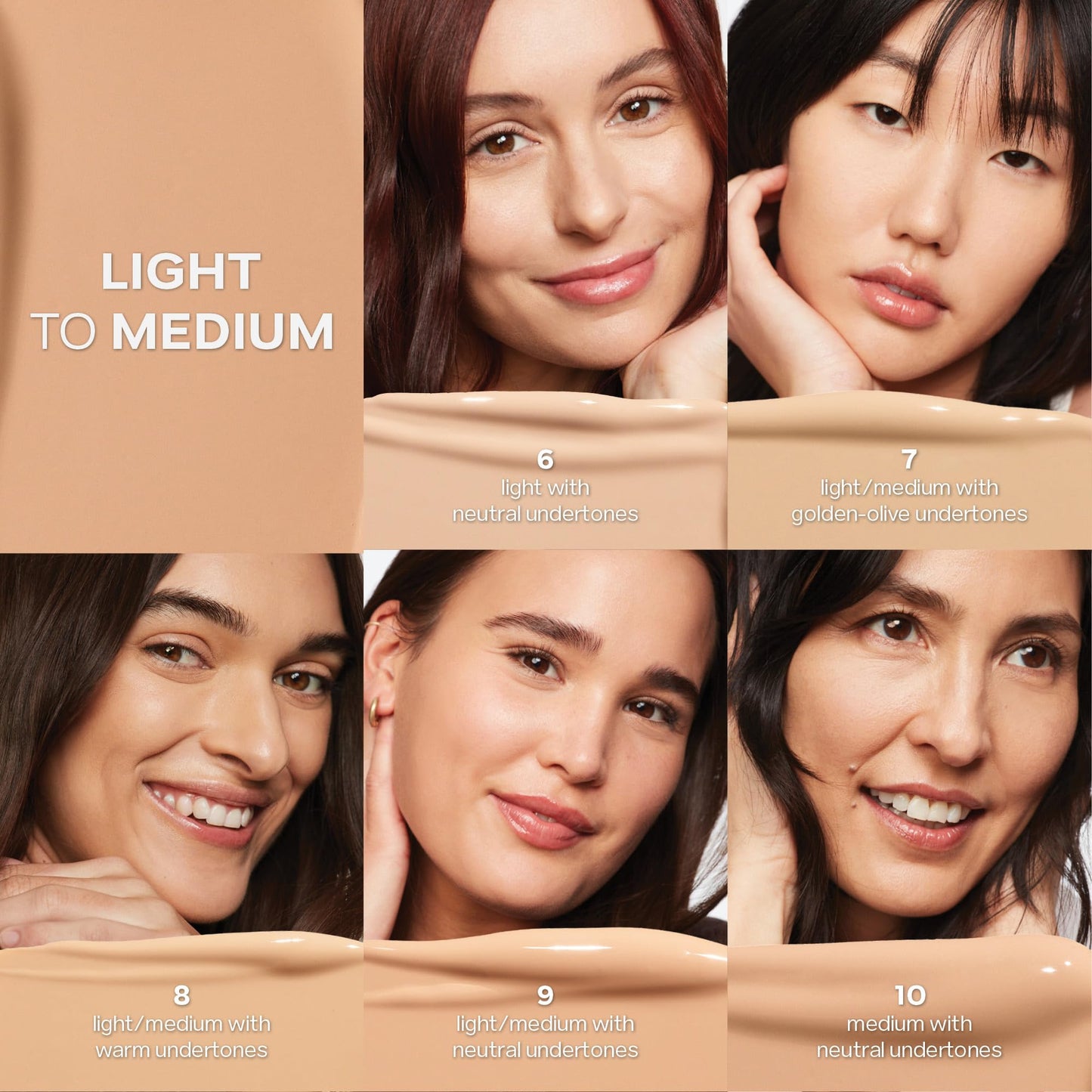 Saie Slip Tint Radiant Cream Concealer & All-Over Face Makeup - Concealer for Dark Circles, Redness & Blemishes - Lightweight Makeup Made with Hydrating Hyaluronic Acid - Shade 6 (0.17 oz) - dailyvitalstore
