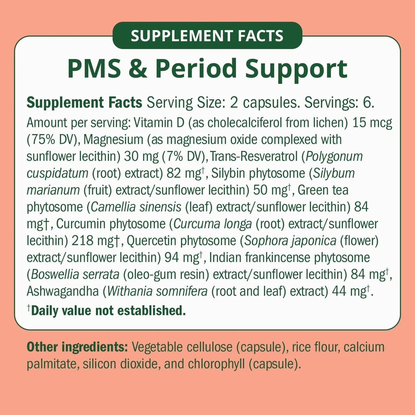 Semaine PMS & Period Relief - Menstrual Cramp Relief: No More Period Cramps, Mood Swings, or Bloating. PMS Supplement for Happy Hormones and Period Relief. (12 Count) - dailyvitalstore