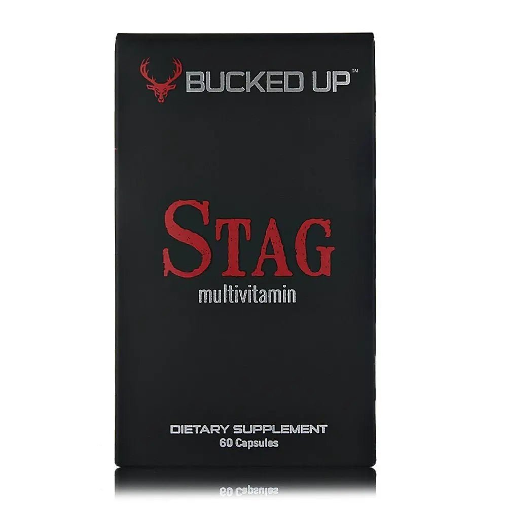 Stag Multivitamin - Men - Full Spectrum Vitamin Formula - Vitality, Immunity and Muscle Function (60 Capsules) - dailyvitalstore