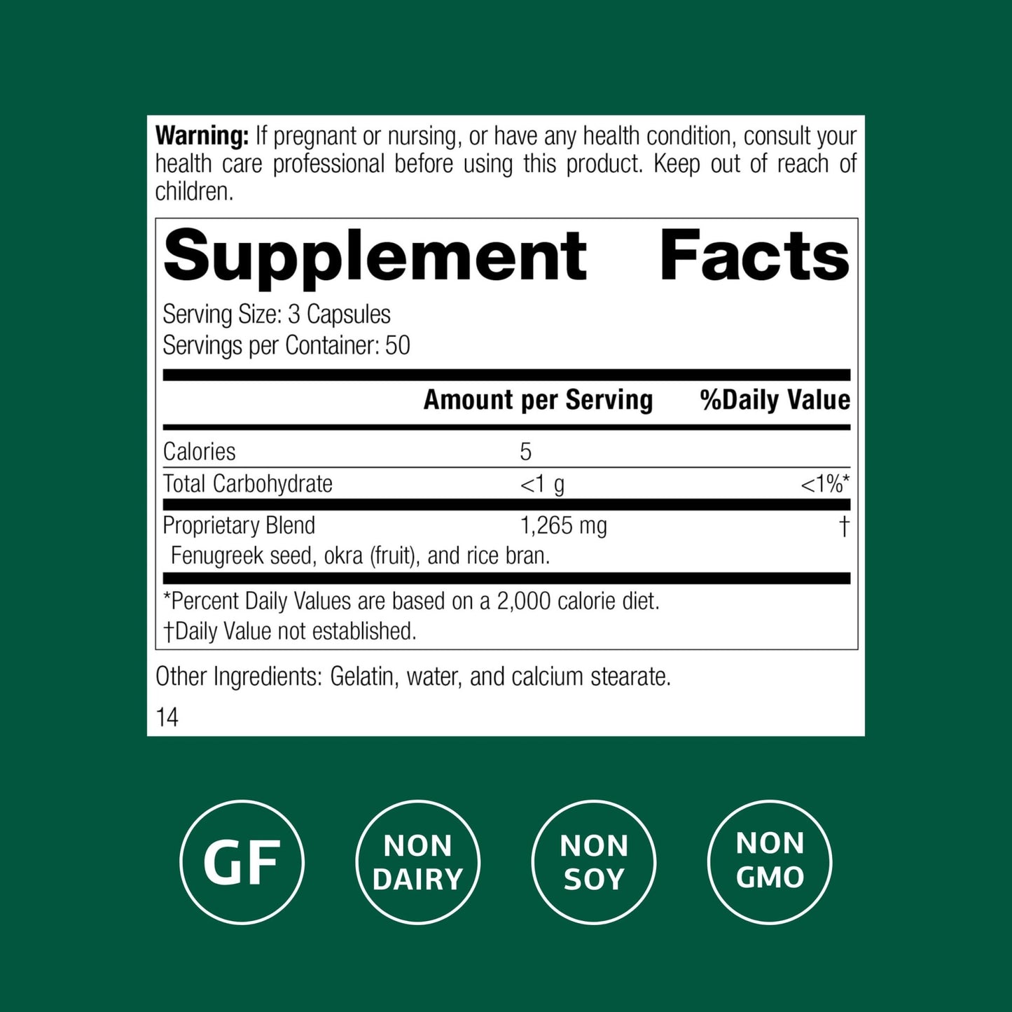 Standard Process Fen-Gre - Supports Respiratory Support & Healthy Metabolism - Aids Healthy Levels of Mucus & Phlegm - Supports Lung Health & Bronchial Tubes - Gluten-Free & Non-Dairy - 150 Capsules - dailyvitalstore