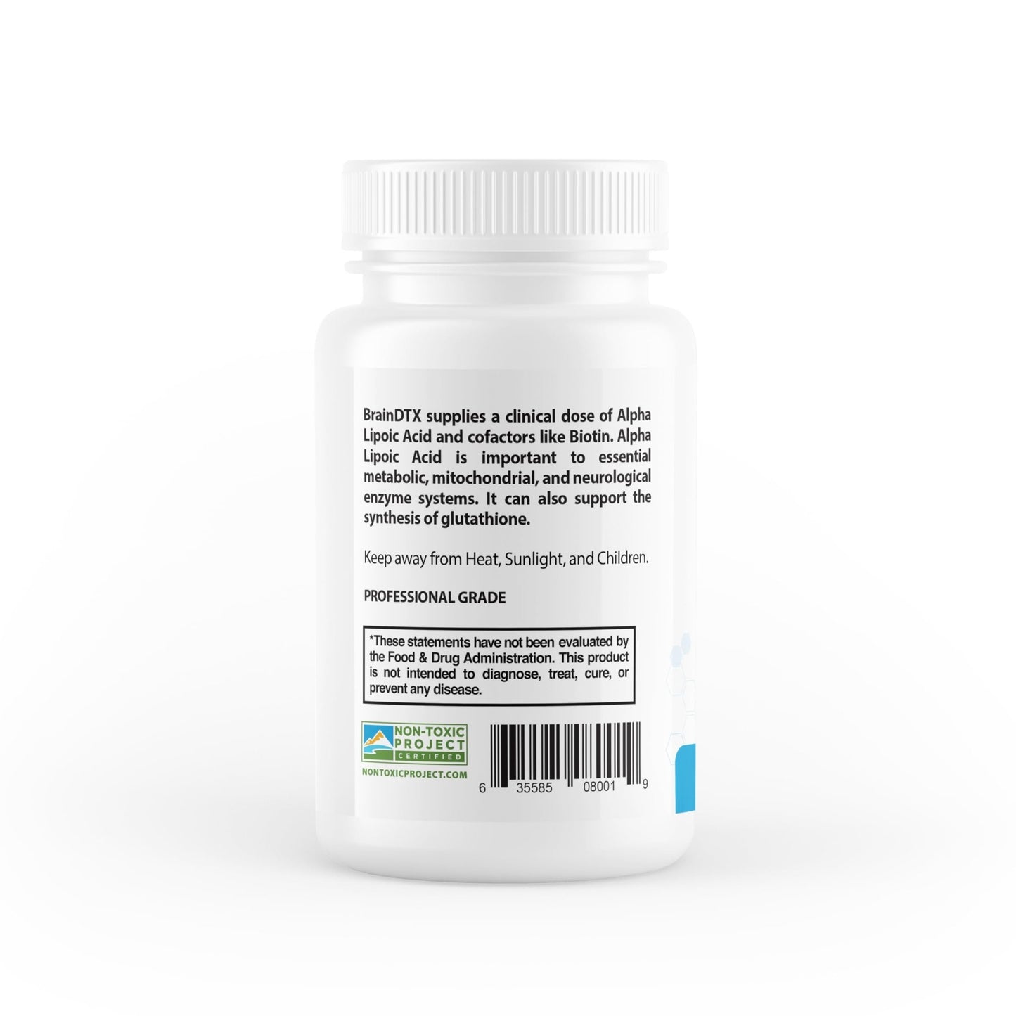 True Cellular Formulas BrainDTX - Supports Cognitive Function, Focus & Mental Clarity - Promotes Clear Thinking & Memory - with Alpha Lipoic Acid & Biotin - Antioxidant Support - 60 Capsules - dailyvitalstore