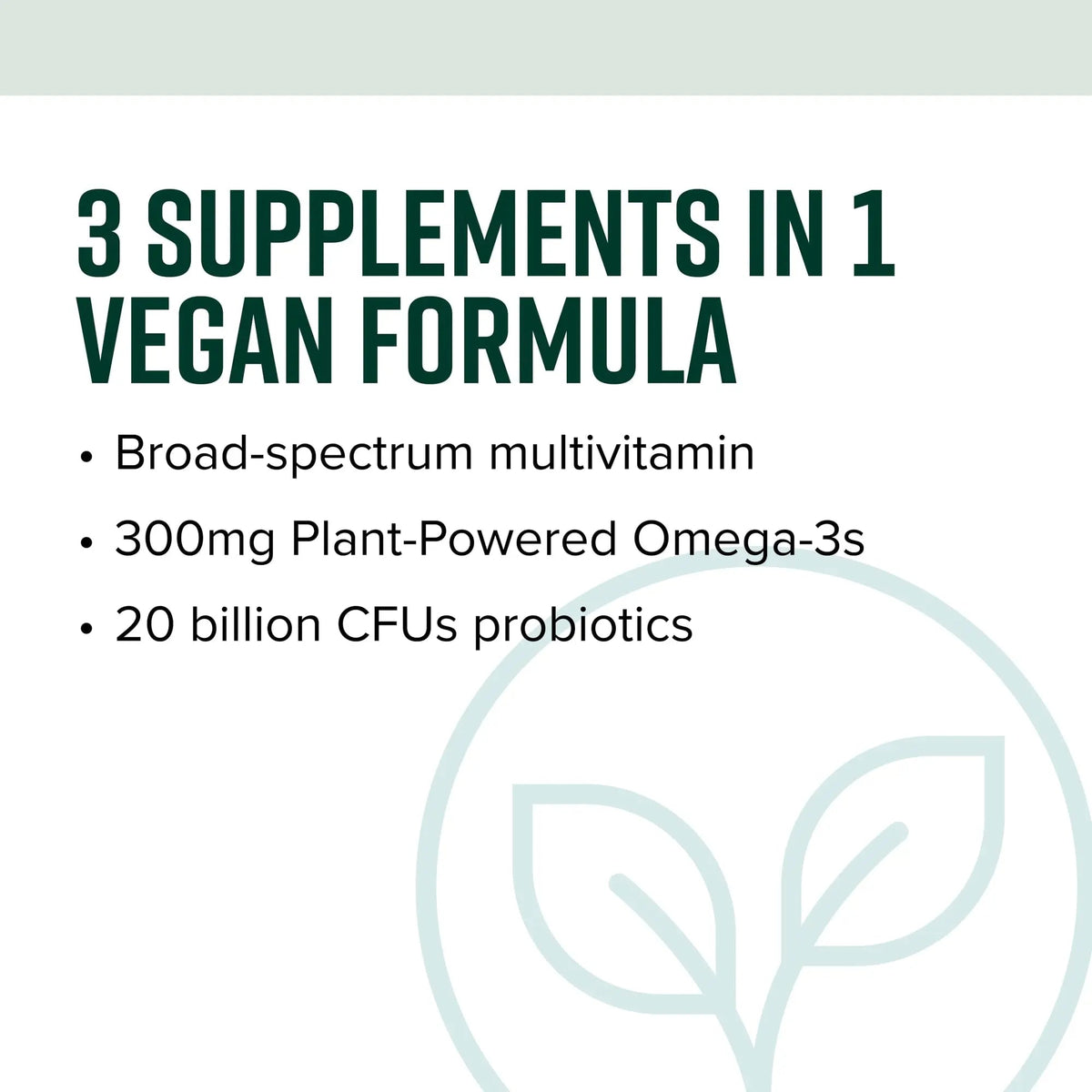 Vibrant Health, Trilogy Vegan, Probiotic Multivitamin with an Essential Blend of Omega-3 from Vegan Algal Oil, Vitamin A, B12, C, D3, E - dailyvitalstore
