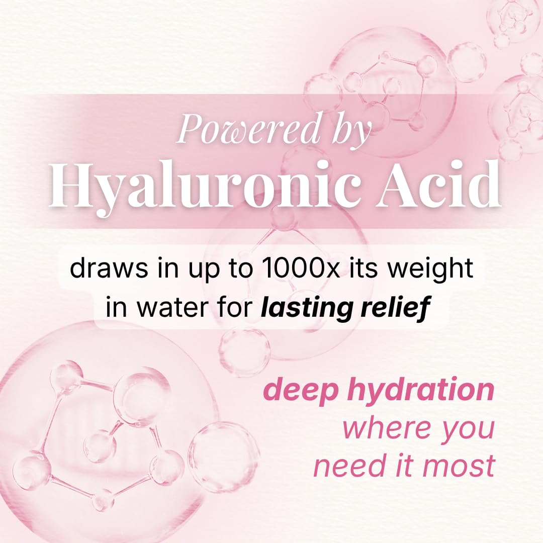 VLUSH Vaginal Moisturizer: Hormone-Free Hyaluronic Acid Suppositories for Dryness & Intimate Comfort – Clean Support for Menopause & Perimenopause (10pk) - dailyvitalstore