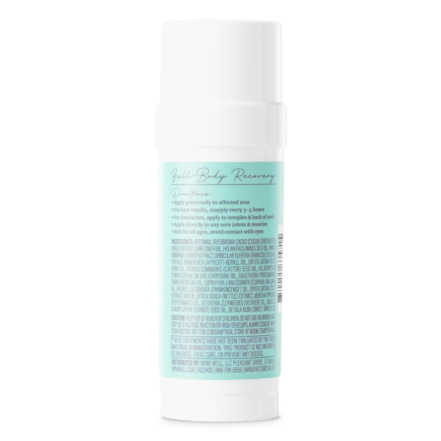 Wink Well Comfort Stick | Extra Strength Natural Muscle Relief | No-Mess roll on Stick | Joint Relief - dailyvitalstore